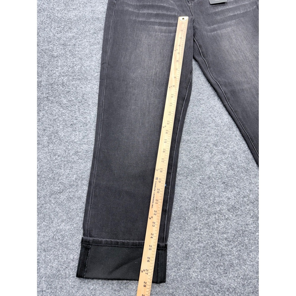 Liverpool Los Angeles The Girlfriend Jeans Washed Black Freecross Denim Size 30 - Picture 3 of 6